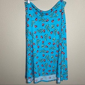 💎LuLaRoe Azure Ladybug Skirt